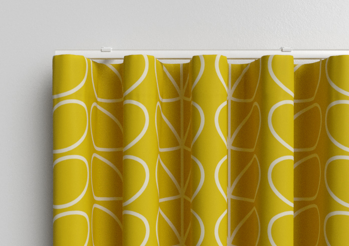 Orla Kiely Jumbo Linear Stem, Sunflower - Made to Measure Curtains - Image 13